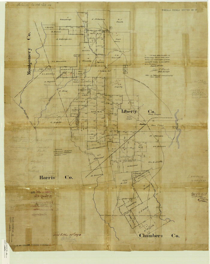 6625, Liberty County Rolled Sketch Q, General Map Collection