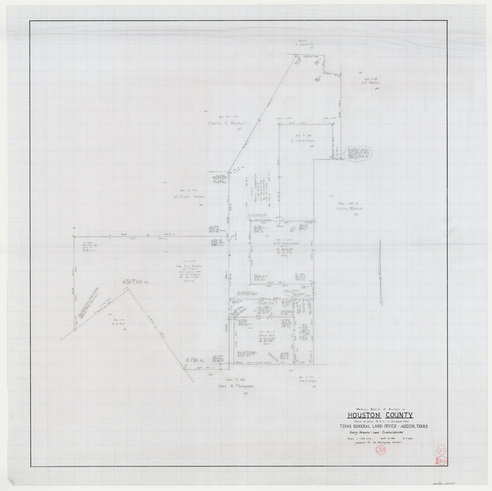 66260, Houston County Working Sketch 30, General Map Collection