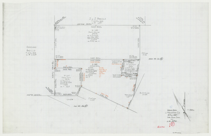 66261, Houston County Working Sketch 31, General Map Collection