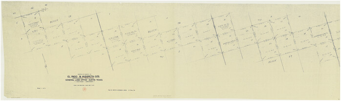 66298, Hudspeth County Working Sketch 16, General Map Collection