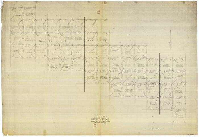 66302, Hudspeth County Working Sketch 20, General Map Collection