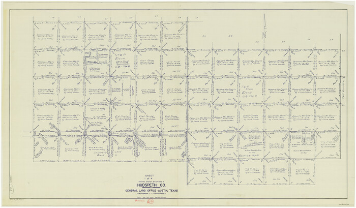 66308, Hudspeth County Working Sketch 26, General Map Collection