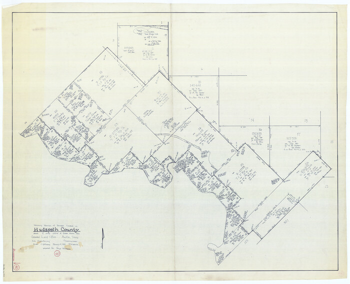 66325, Hudspeth County Working Sketch 40, General Map Collection