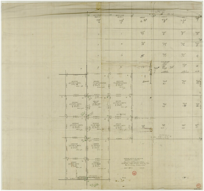 66327, Hudspeth County Working Sketch 42, General Map Collection