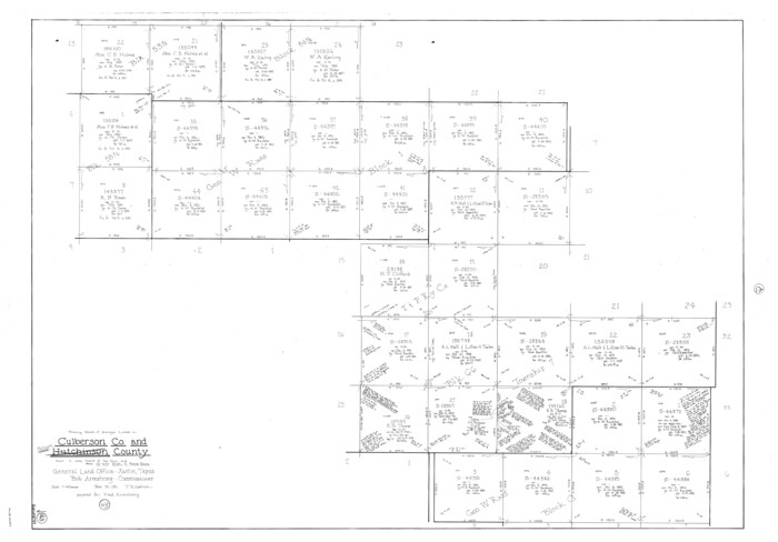 66328, Hudspeth County Working Sketch 43, General Map Collection
