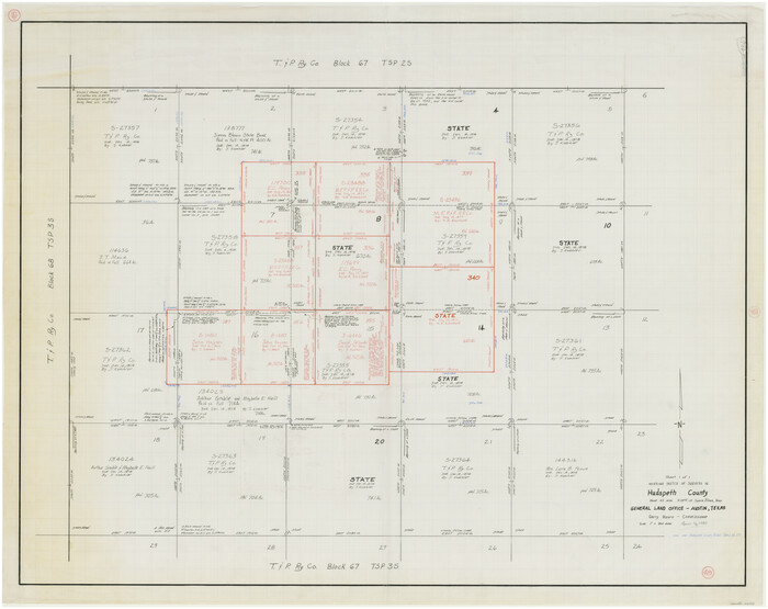 66333, Hudspeth County Working Sketch 48, General Map Collection