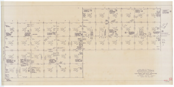 66343, Hudspeth County Working Sketch 58, General Map Collection