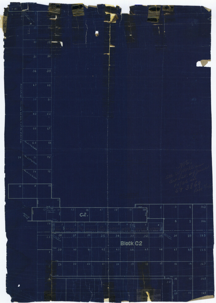 6641, Lubbock County Rolled Sketch 5, General Map Collection