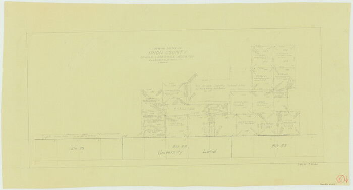 66415, Irion County Working Sketch 6, General Map Collection