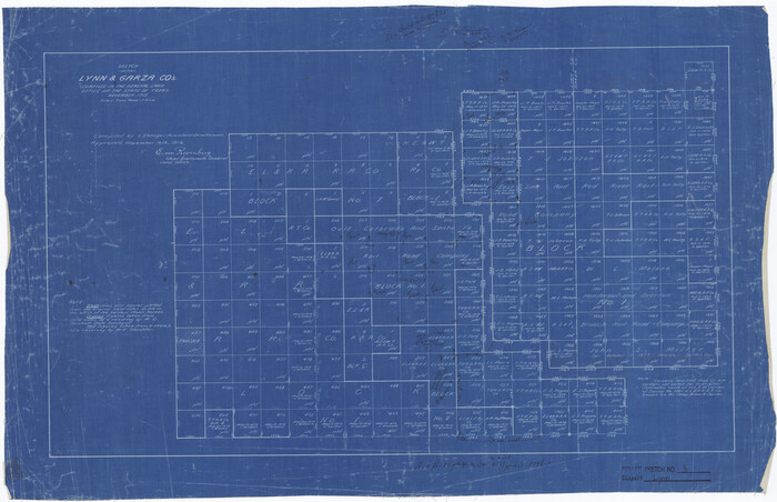 6645, Lynn County Rolled Sketch 5, General Map Collection