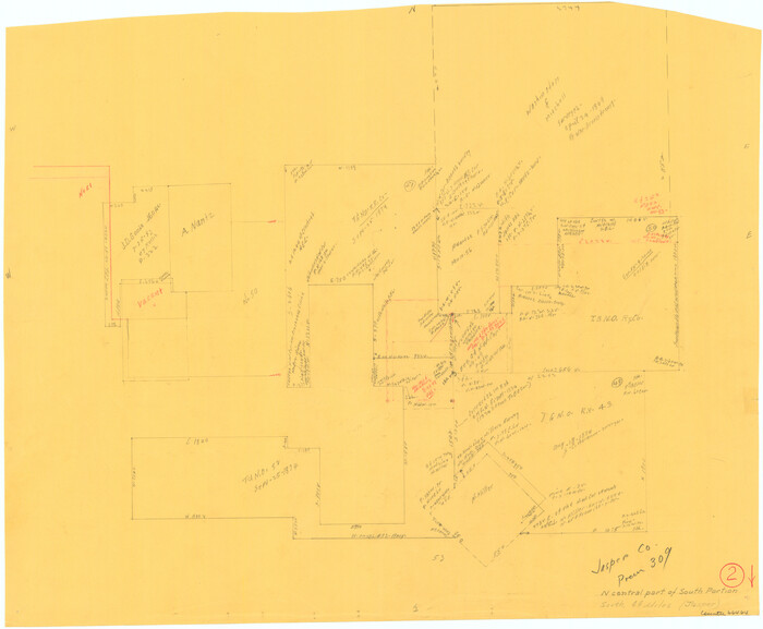 66464, Jasper County Working Sketch 2, General Map Collection