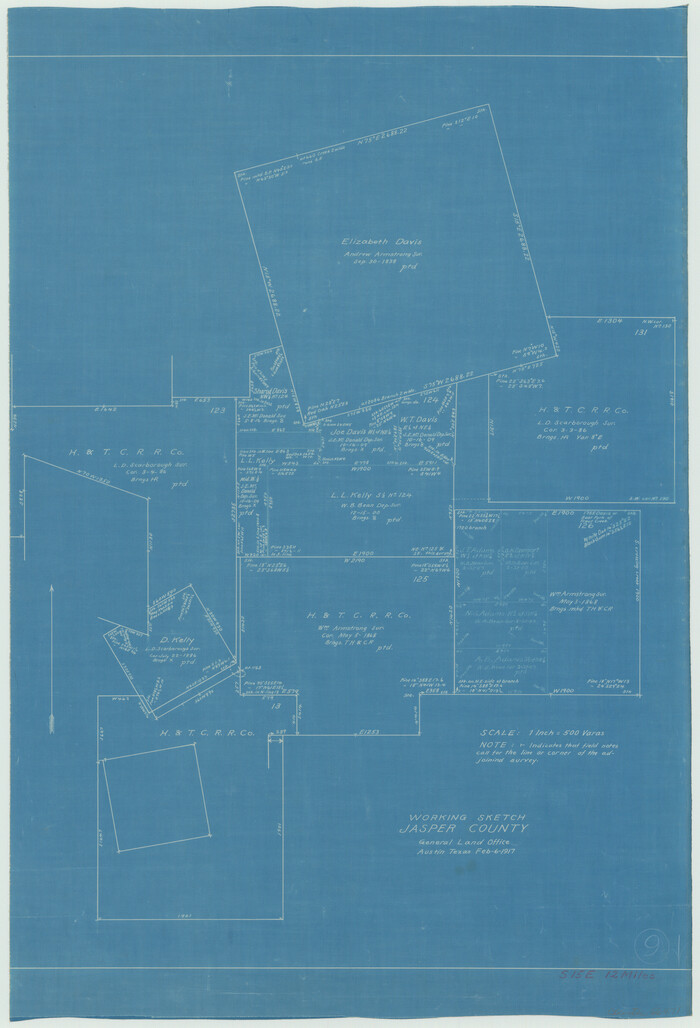 66471, Jasper County Working Sketch 9, General Map Collection