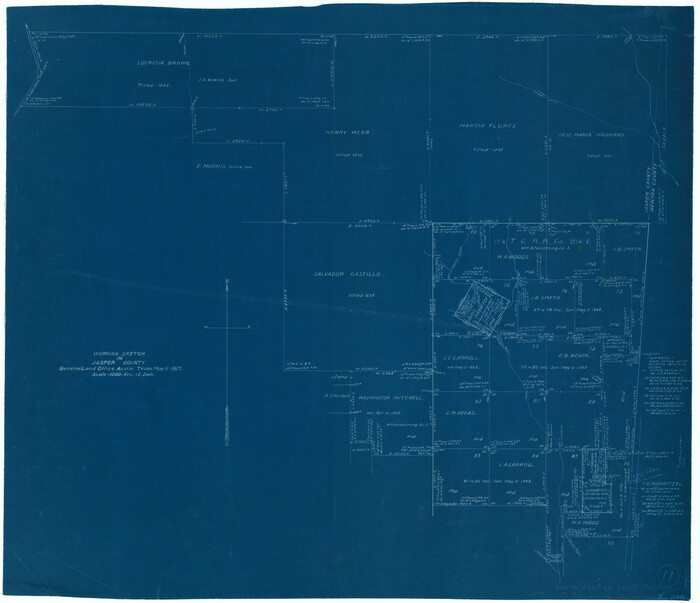 66473, Jasper County Working Sketch 11, General Map Collection