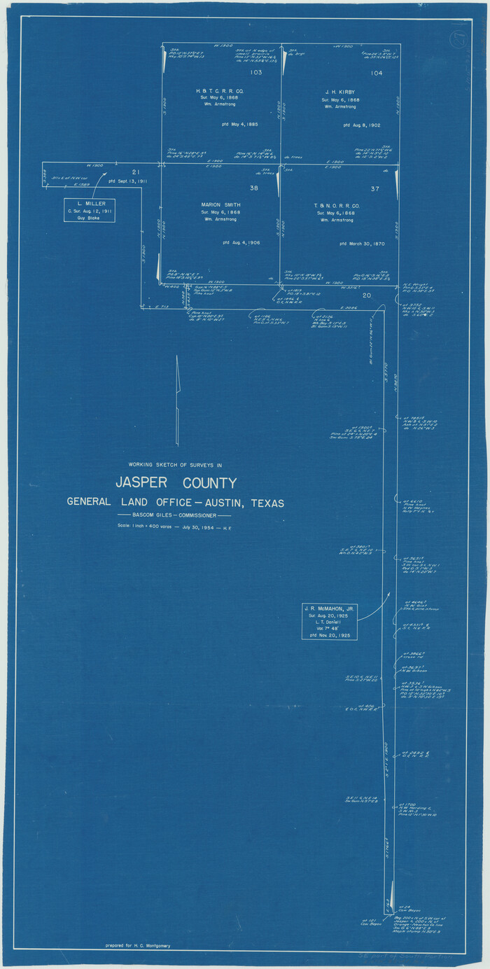 66489, Jasper County Working Sketch 27, General Map Collection