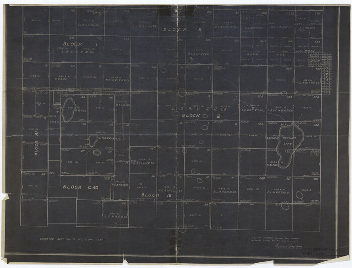 6650, Lynn County Rolled Sketch 13, General Map Collection