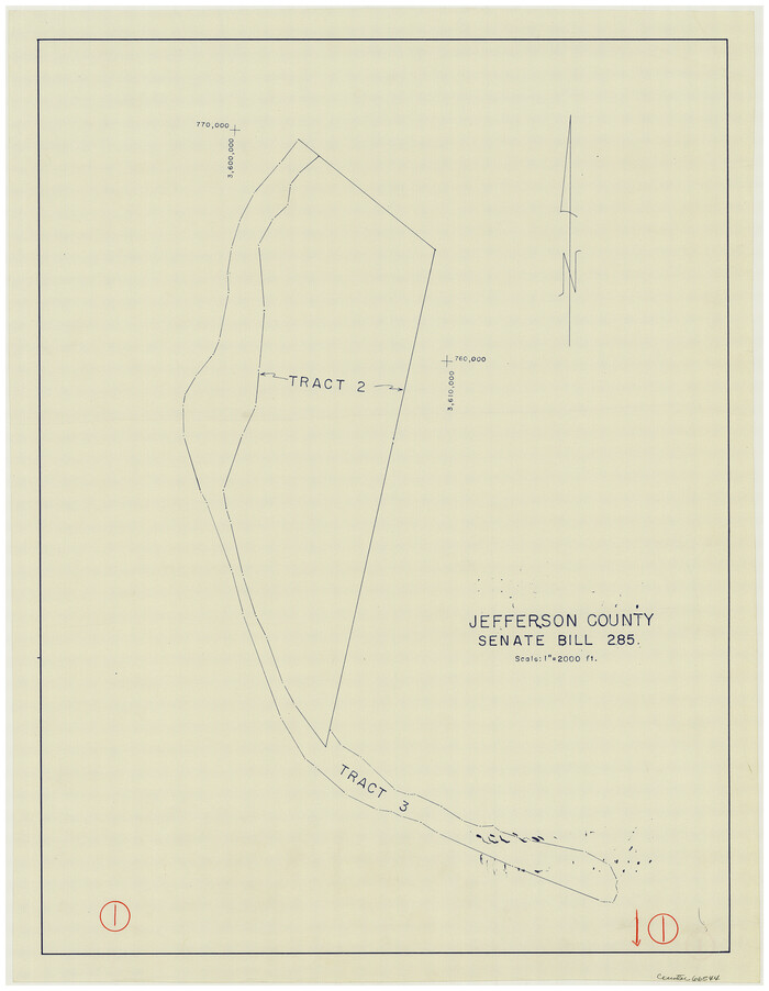 66544, Jefferson County Working Sketch 1, General Map Collection
