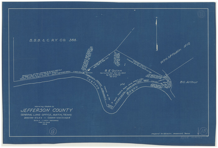 66556, Jefferson County Working Sketch 13, General Map Collection