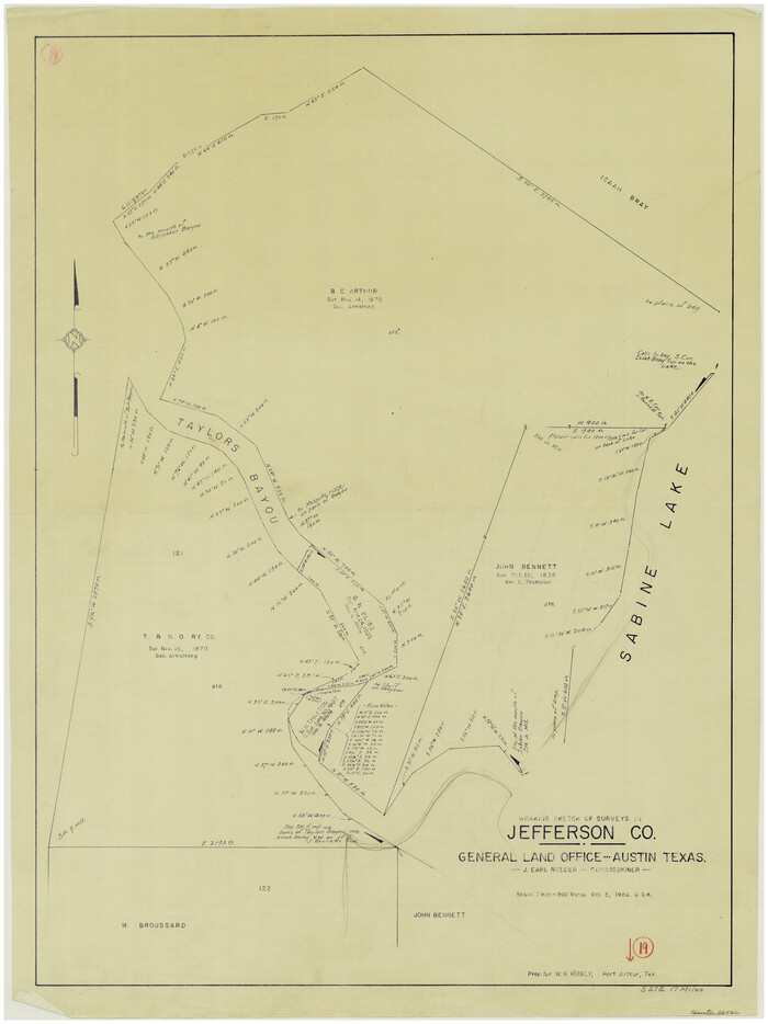 66562, Jefferson County Working Sketch 19, General Map Collection