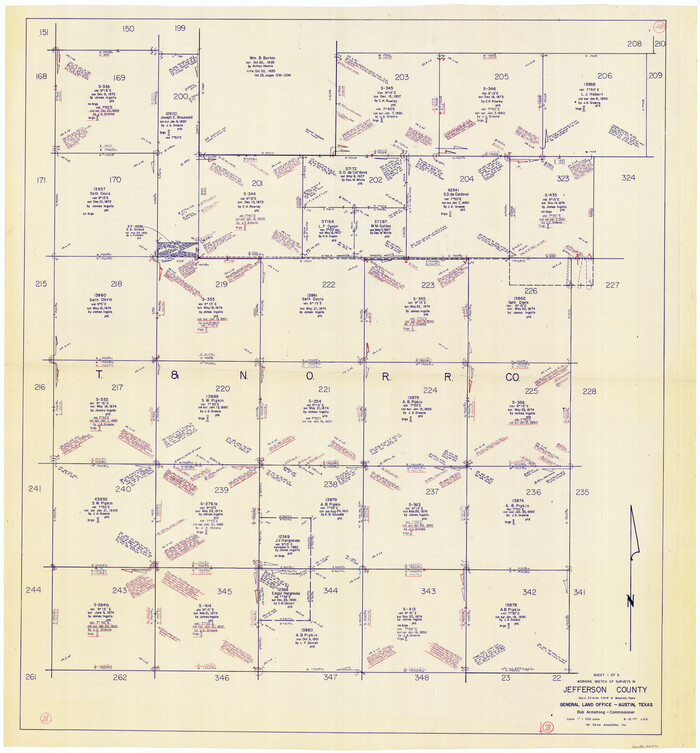 66571, Jefferson County Working Sketch 28, General Map Collection