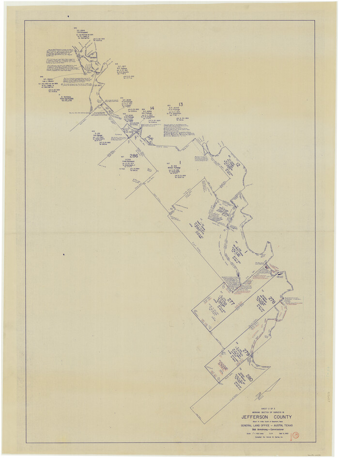 66581, Jefferson County Working Sketch 37, General Map Collection
