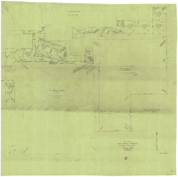 66591, Jim Hogg County Working Sketch 5, General Map Collection