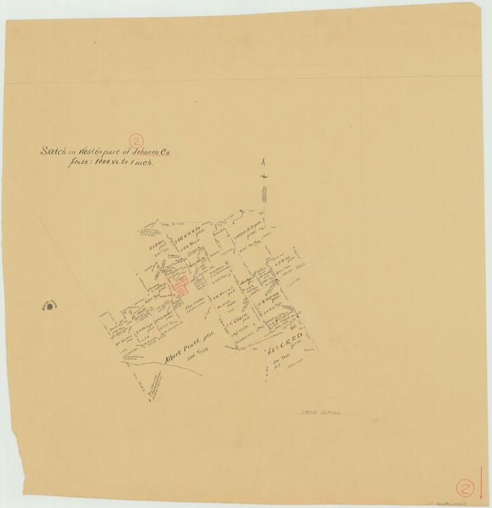 66615, Johnson County Working Sketch 2, General Map Collection