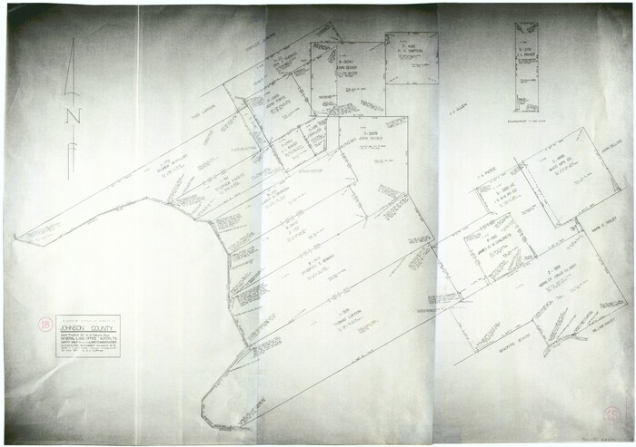 66631, Johnson County Working Sketch 18, General Map Collection