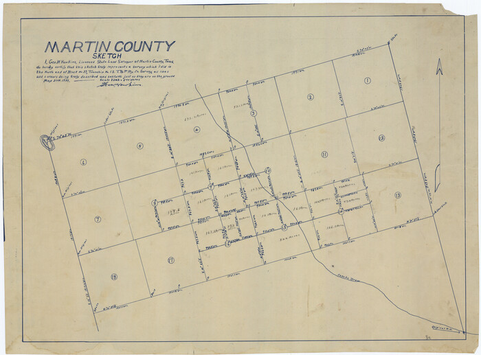 6667, Martin County Rolled Sketch 7, General Map Collection