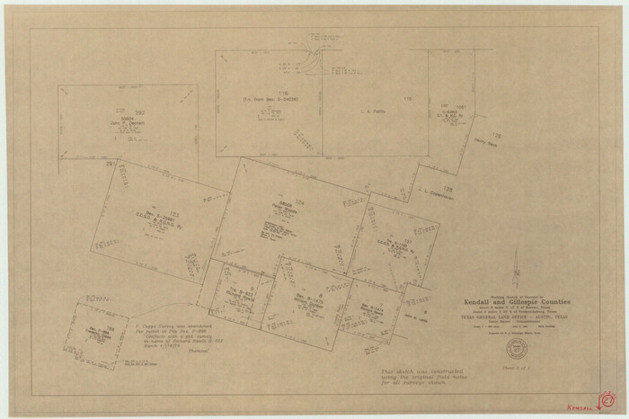 66700, Kendall County Working Sketch 27, General Map Collection