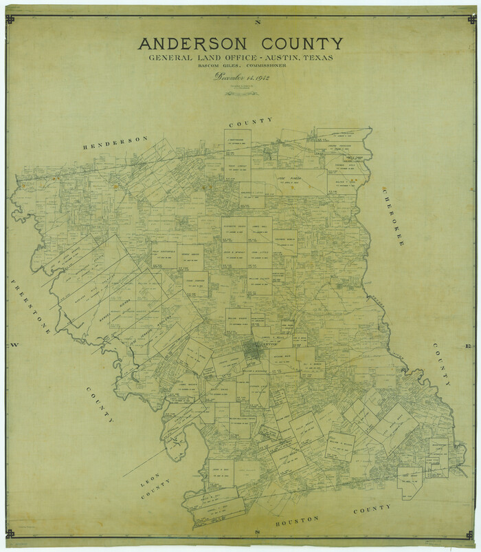 66701, Anderson County, General Map Collection