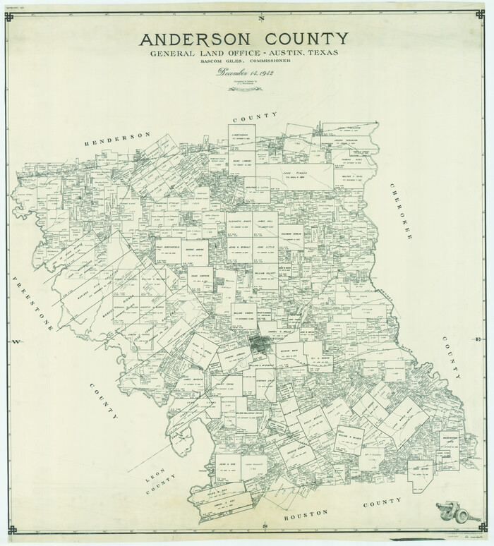66702, Anderson County, General Map Collection