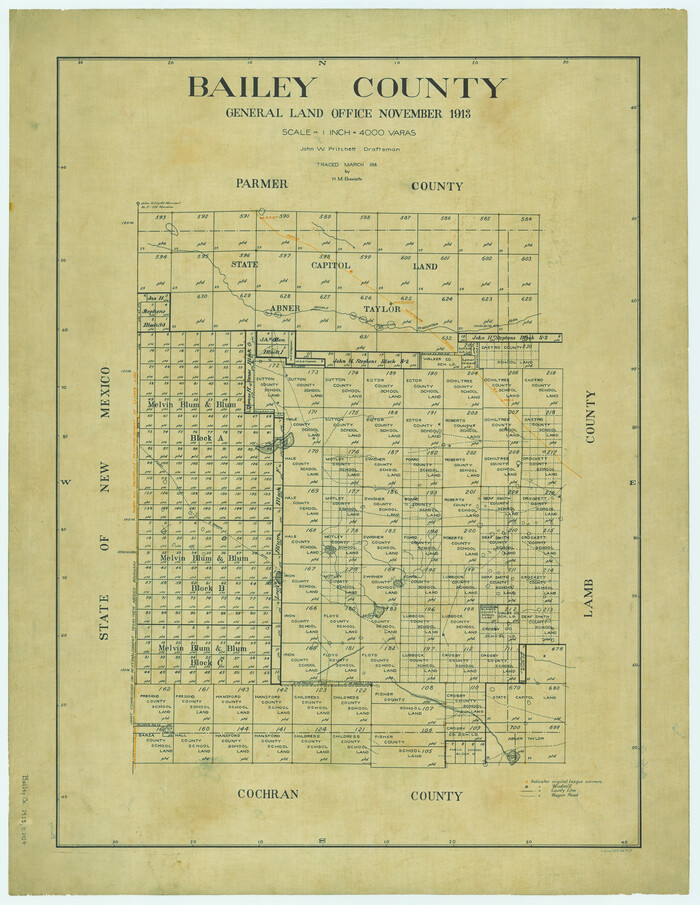 66707, Bailey County, General Map Collection