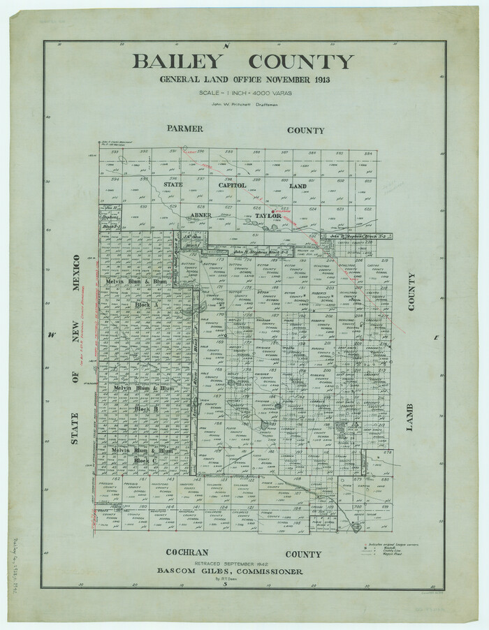 66708, Bailey County, General Map Collection
