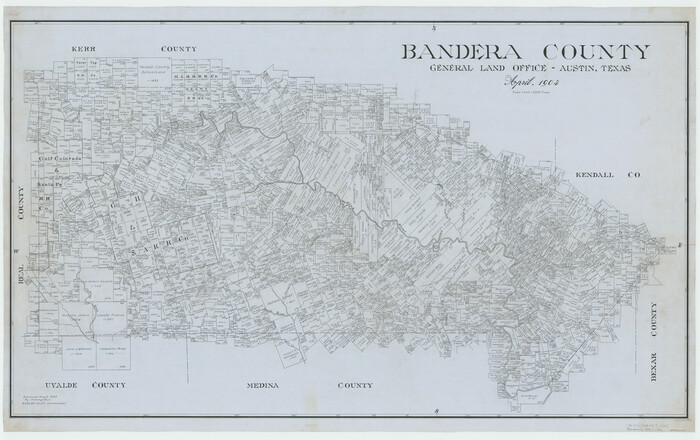 66710, Bandera County, General Map Collection