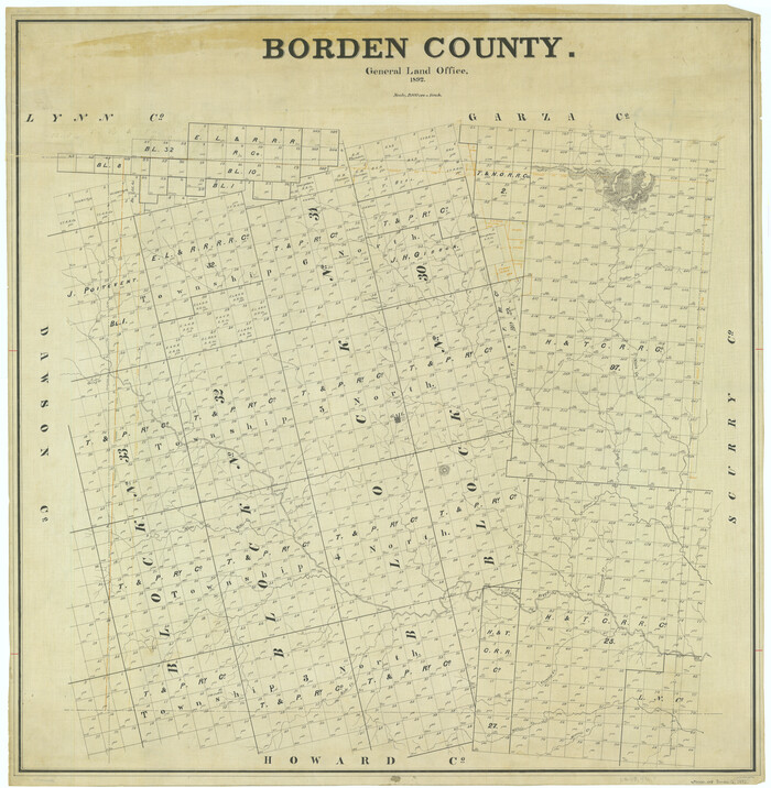66716, Borden County, General Map Collection