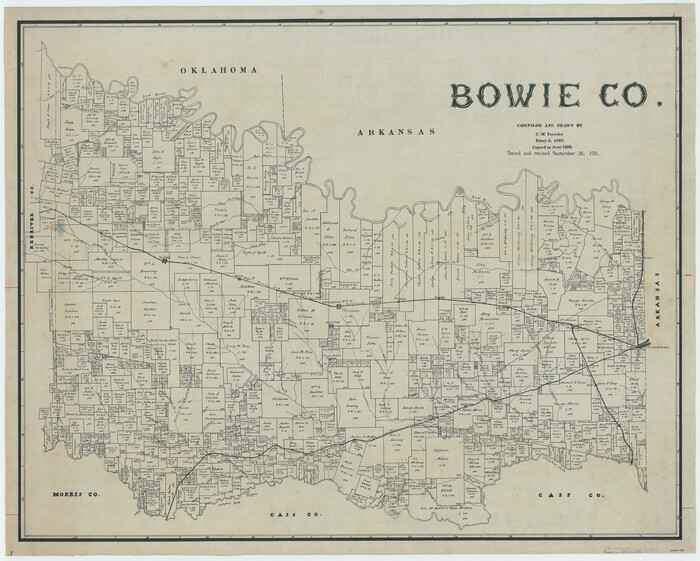 66719, Bowie Co., General Map Collection