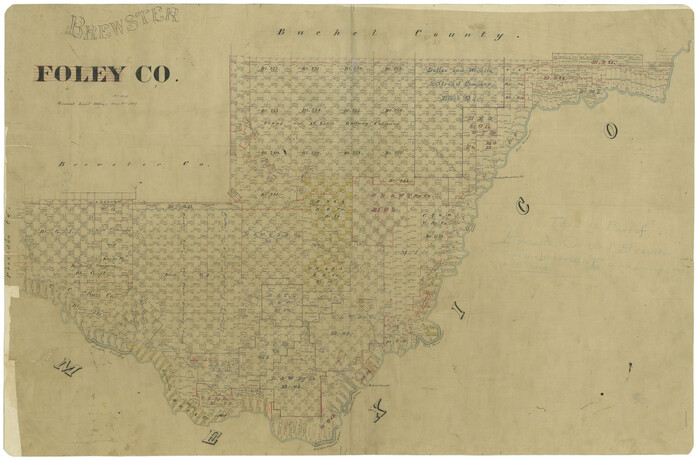 66721, Brewster Co., General Map Collection
