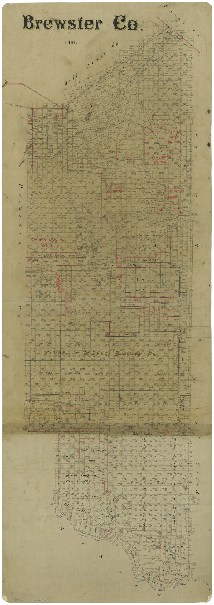 66726, Brewster Co., General Map Collection

