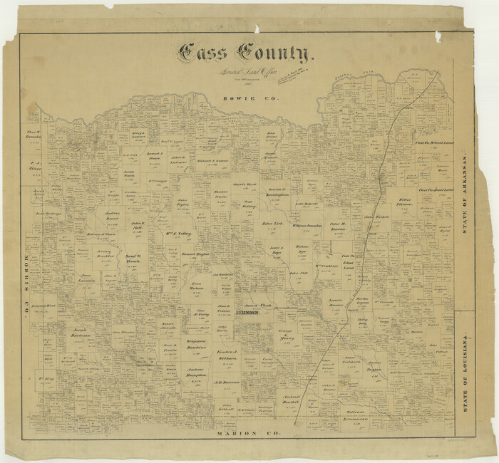 66747, Cass County, General Map Collection