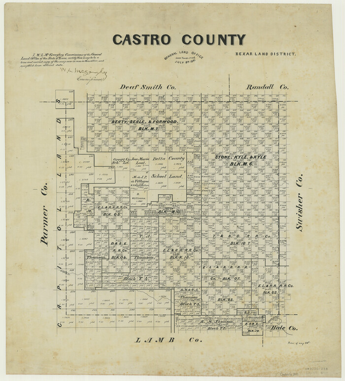 66750, Castro County, General Map Collection