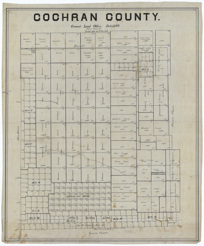 66755, Cochran County, General Map Collection