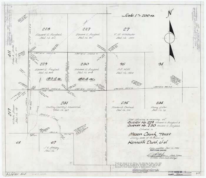 6677, Mason County Rolled Sketch 4, General Map Collection