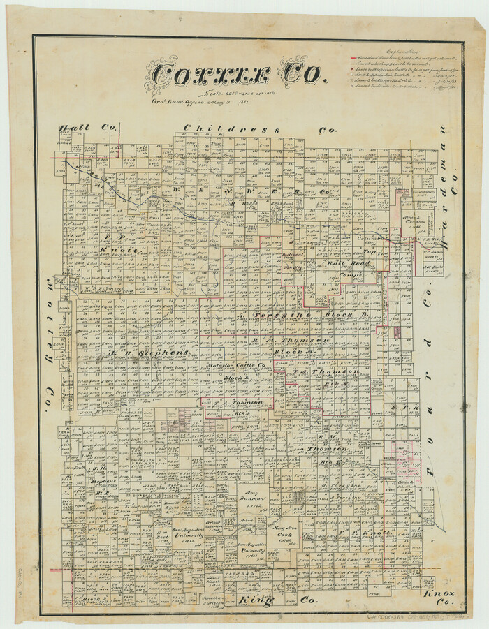 66787, Cottle Co., General Map Collection
