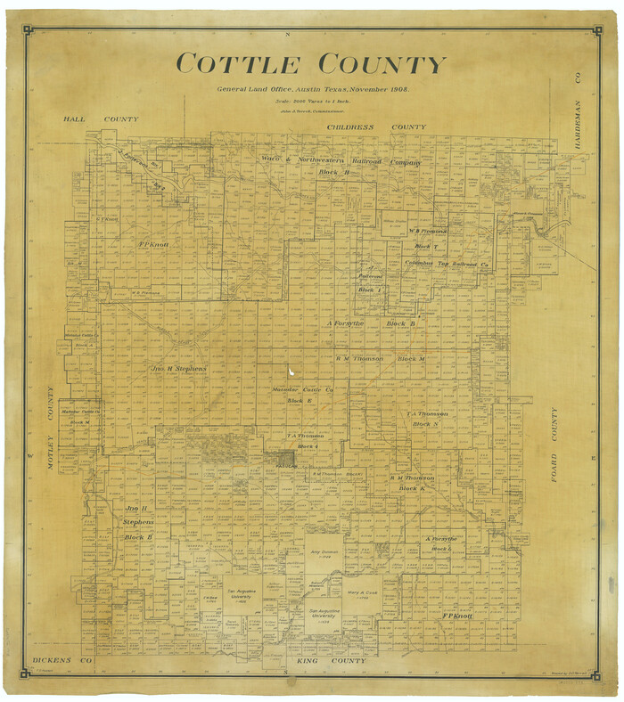 66788, Cottle County, General Map Collection