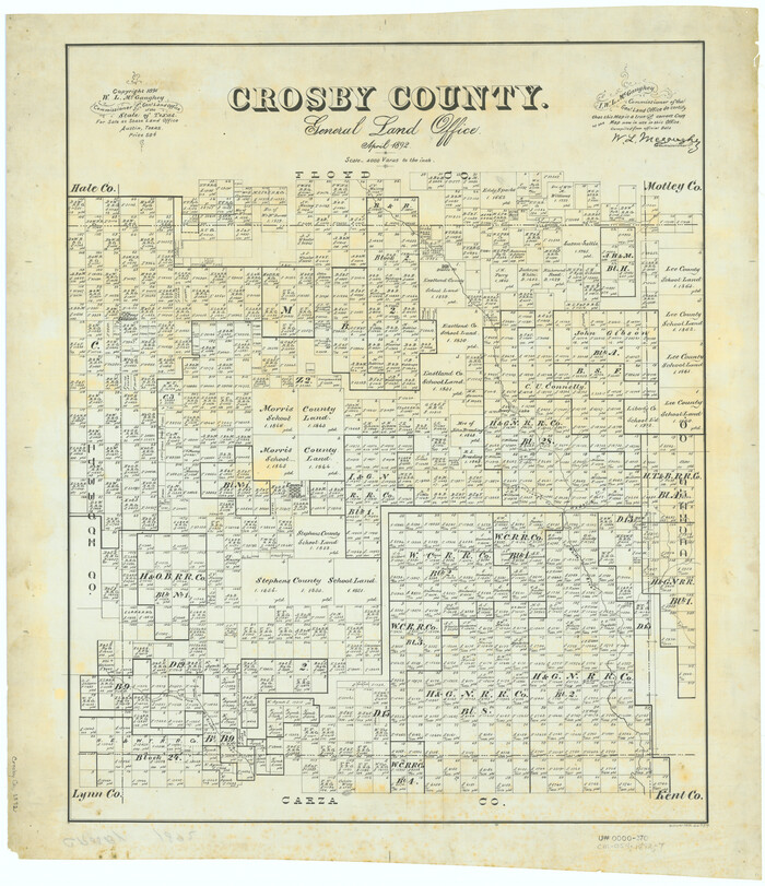 66794, Crosby Co., General Map Collection