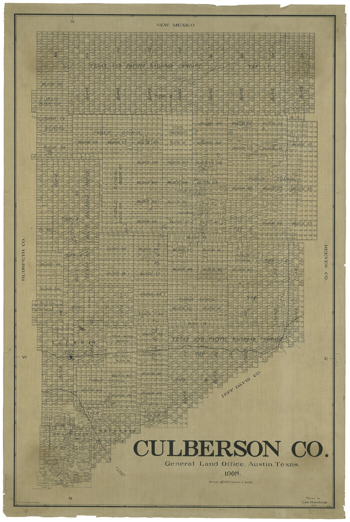 66795, Culberson Co., General Map Collection
