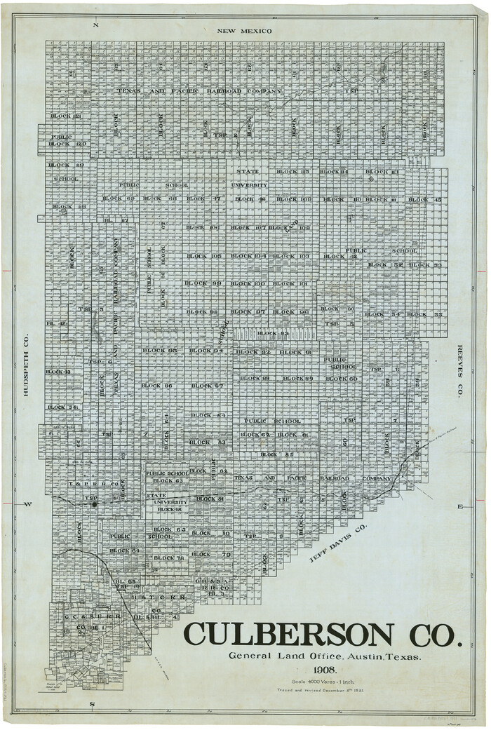 66796, Culberson Co., General Map Collection
