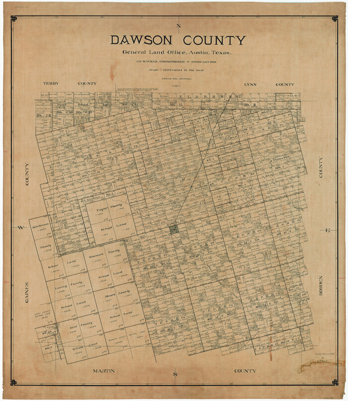 66799, Dawson County, General Map Collection