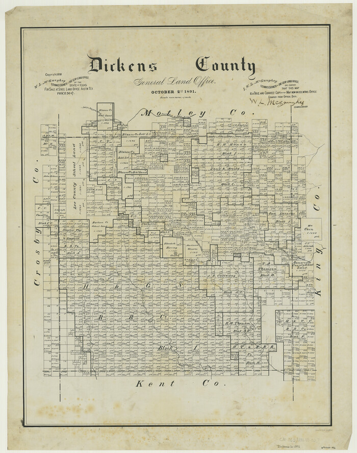 66804, Dickens County, General Map Collection