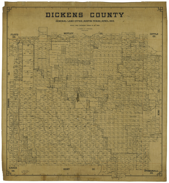 66805, Dickens County, General Map Collection
